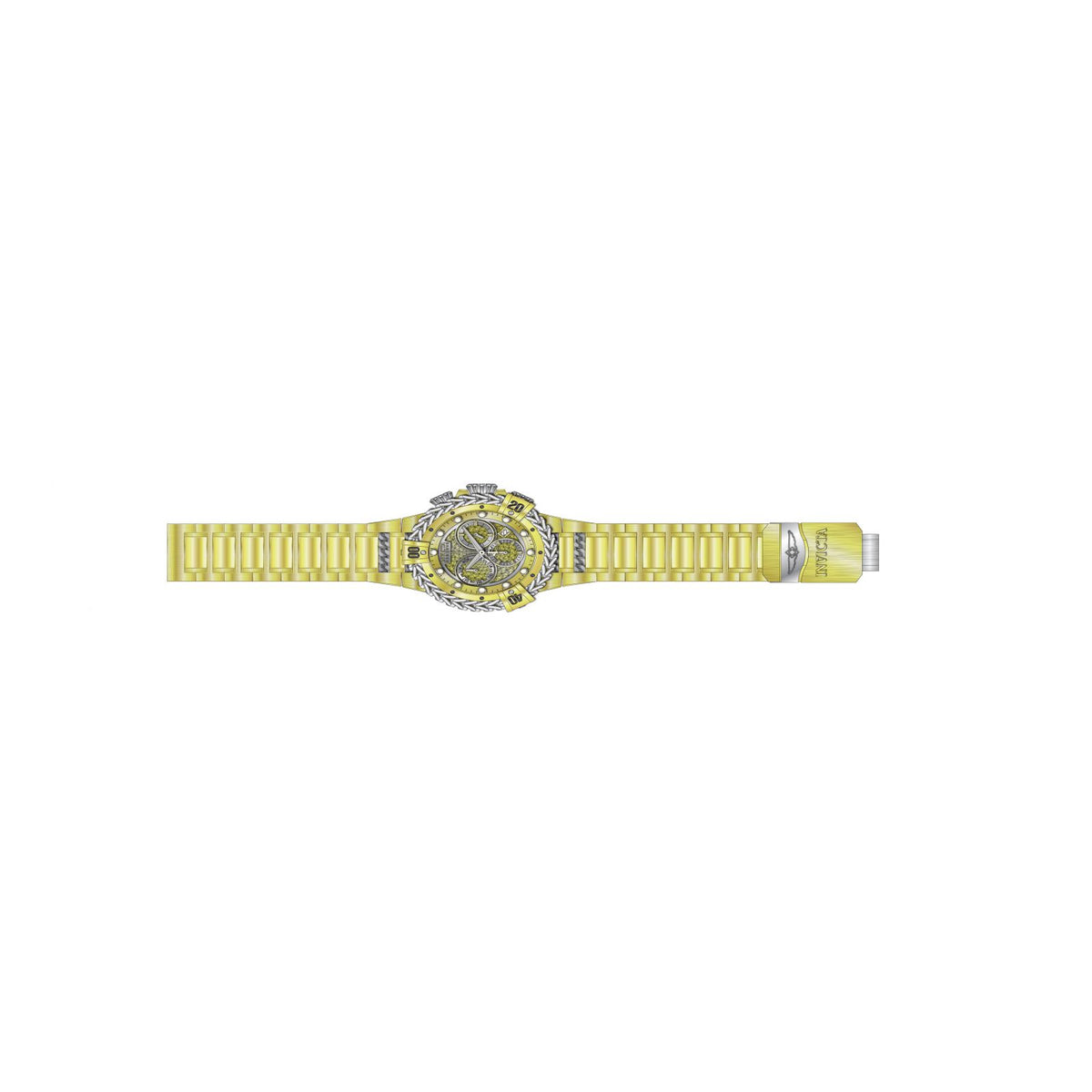 RELOJ  PARA HOMBRE INVICTA RESERVE 30545 - ACERO, ORO