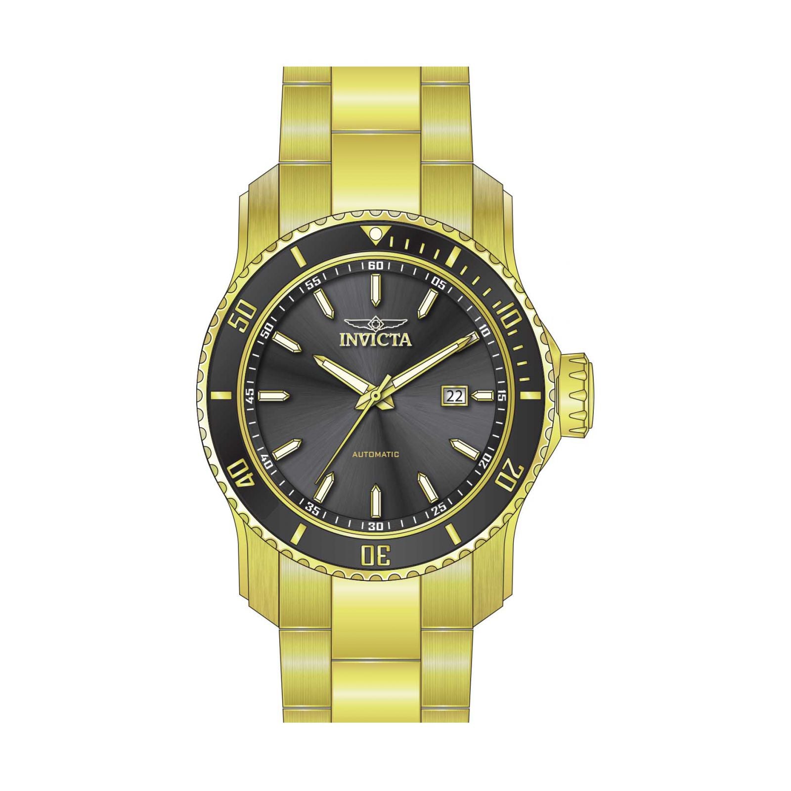 RELOJ  PARA HOMBRE INVICTA PRO DIVER 30547 - ORO