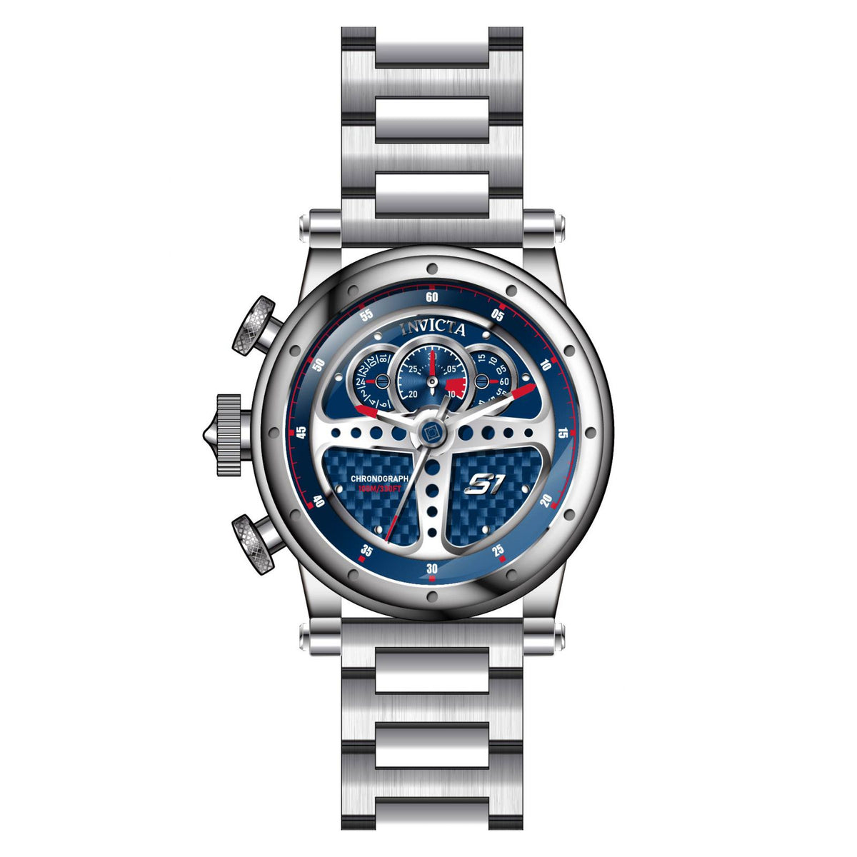 RELOJ  PARA HOMBRE INVICTA S1 RALLY 30576 - PLATEADO