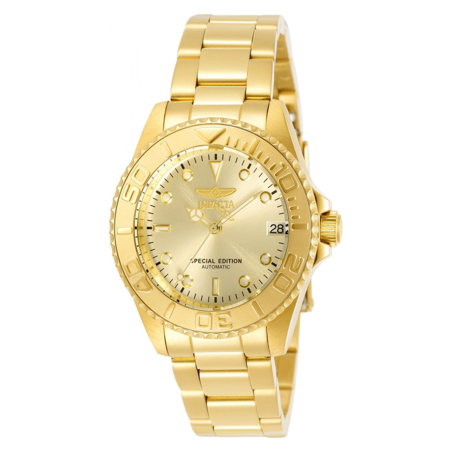 RELOJ  PARA MUJER INVICTA PRO DIVER 30608 - ORO