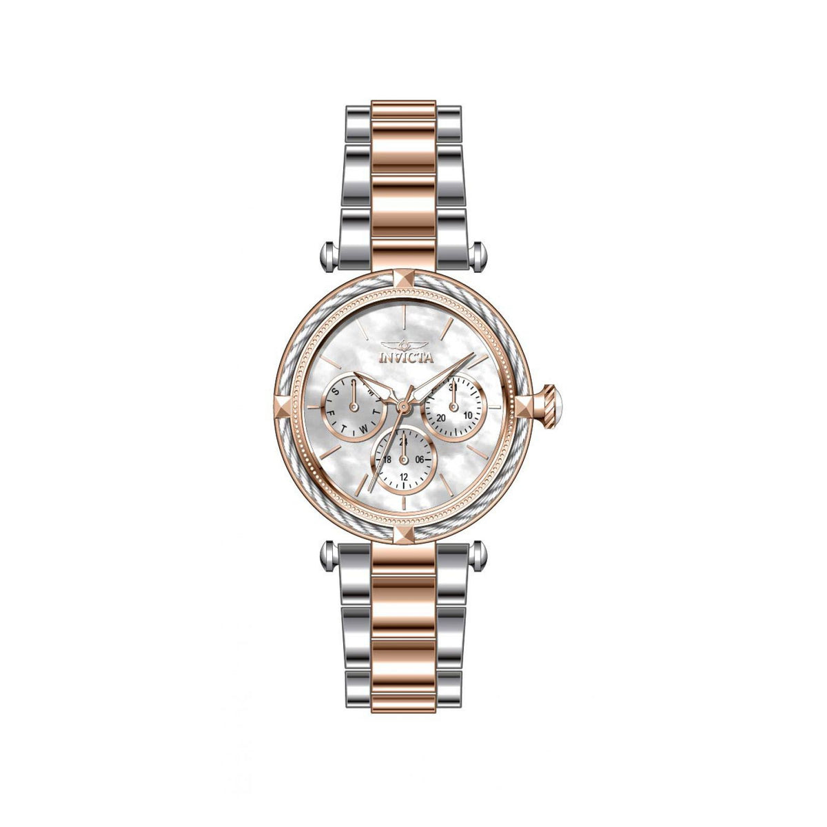 RELOJ  PARA MUJER INVICTA BOLT 30648 - ORO ROSA