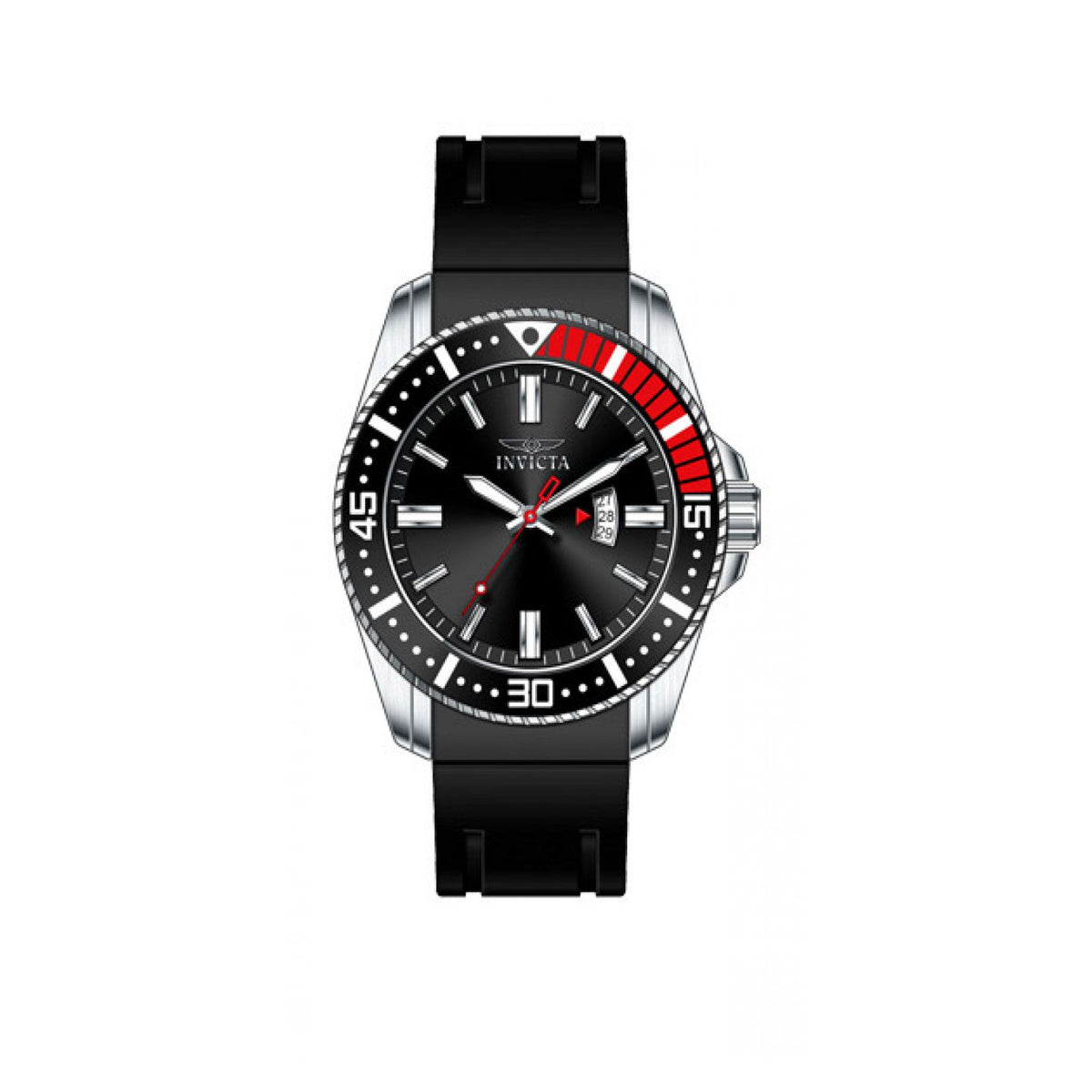 RELOJ DEPORTIVO PARA HOMBRE INVICTA PRO DIVER 30742 - NEGRO