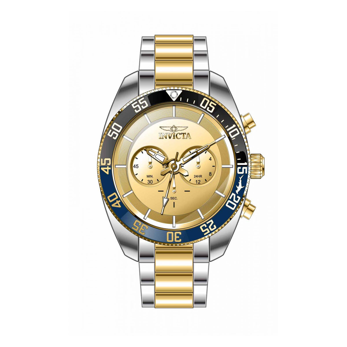 RELOJ  PARA HOMBRE INVICTA PRO DIVER 30801 - ORO