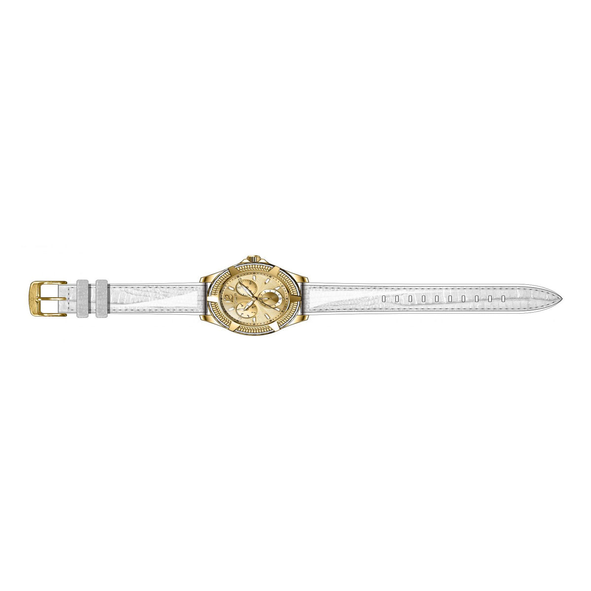 RELOJ CLÁSICO PARA MUJER INVICTA BOLT 30886 - BLANCO