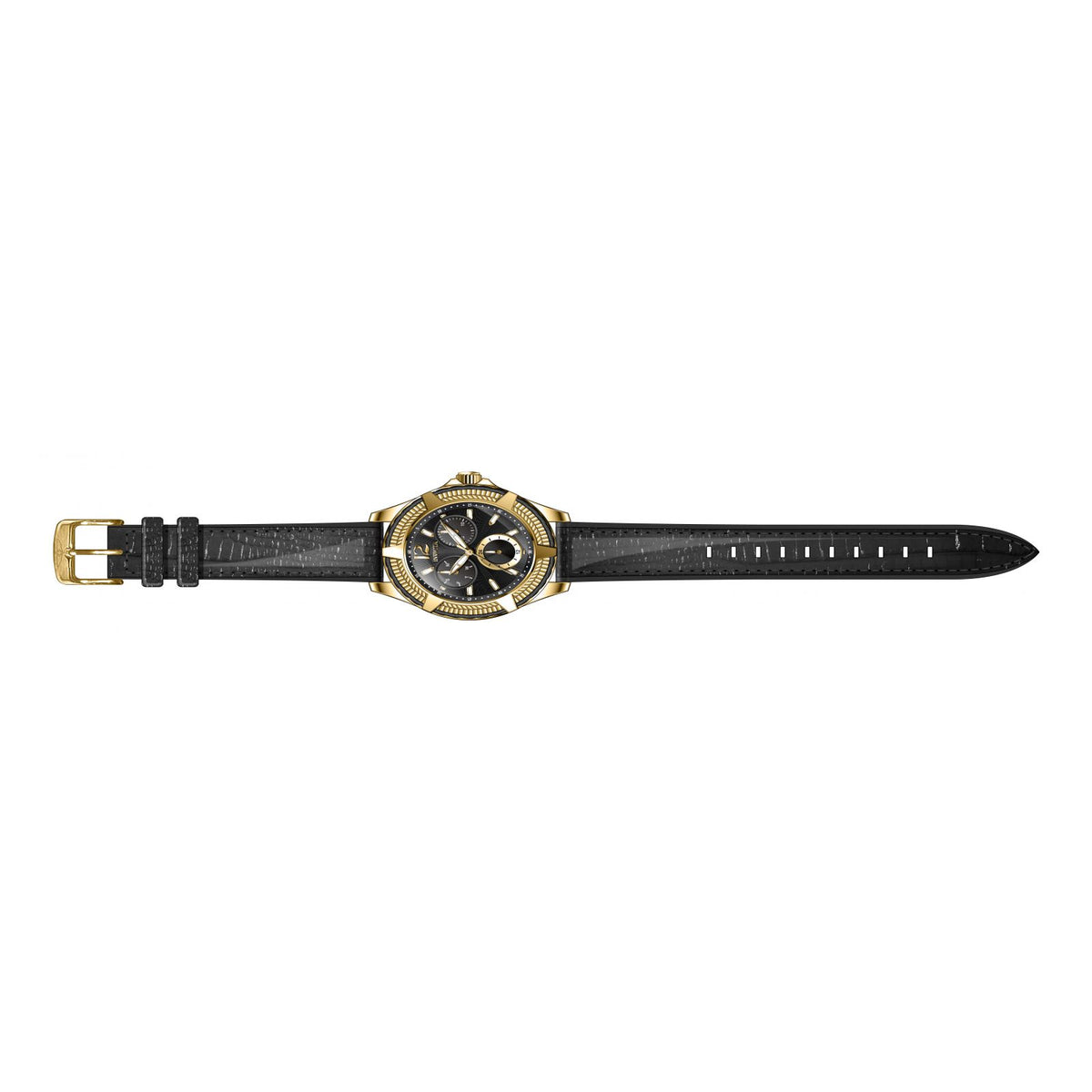 RELOJ CLÁSICO PARA MUJER INVICTA BOLT 30887 - NEGRO, ORO