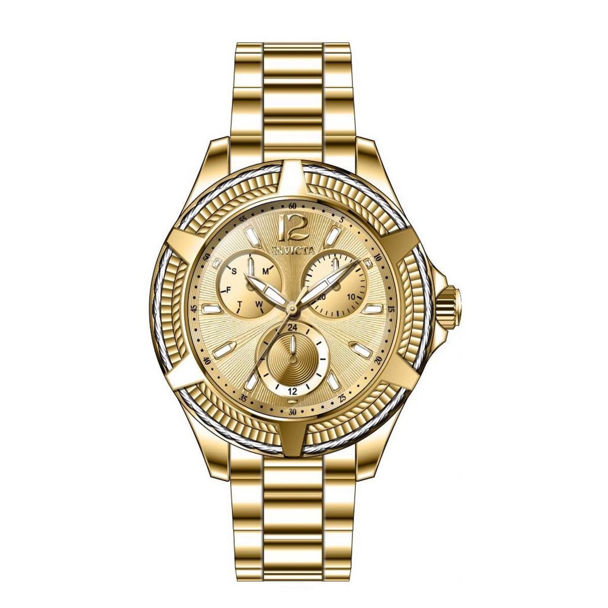 RELOJ  PARA MUJER INVICTA BOLT 30893 - DORADO
