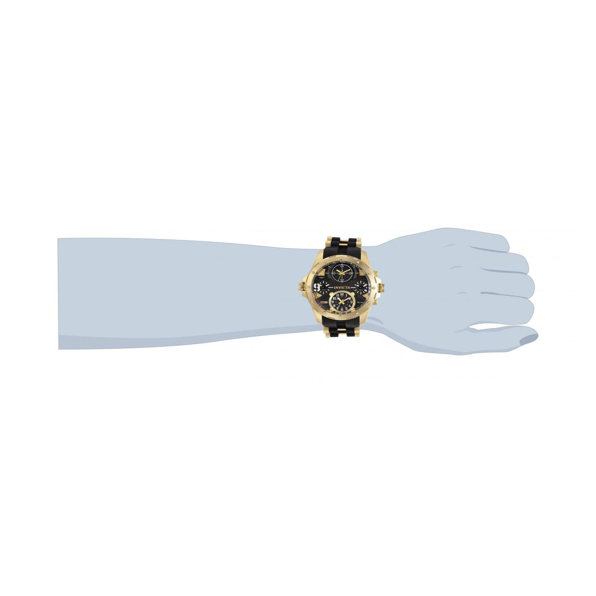 RELOJ DEPORTIVO PARA HOMBRE INVICTA COALITION FORCES 31141 - ORO NEGRO