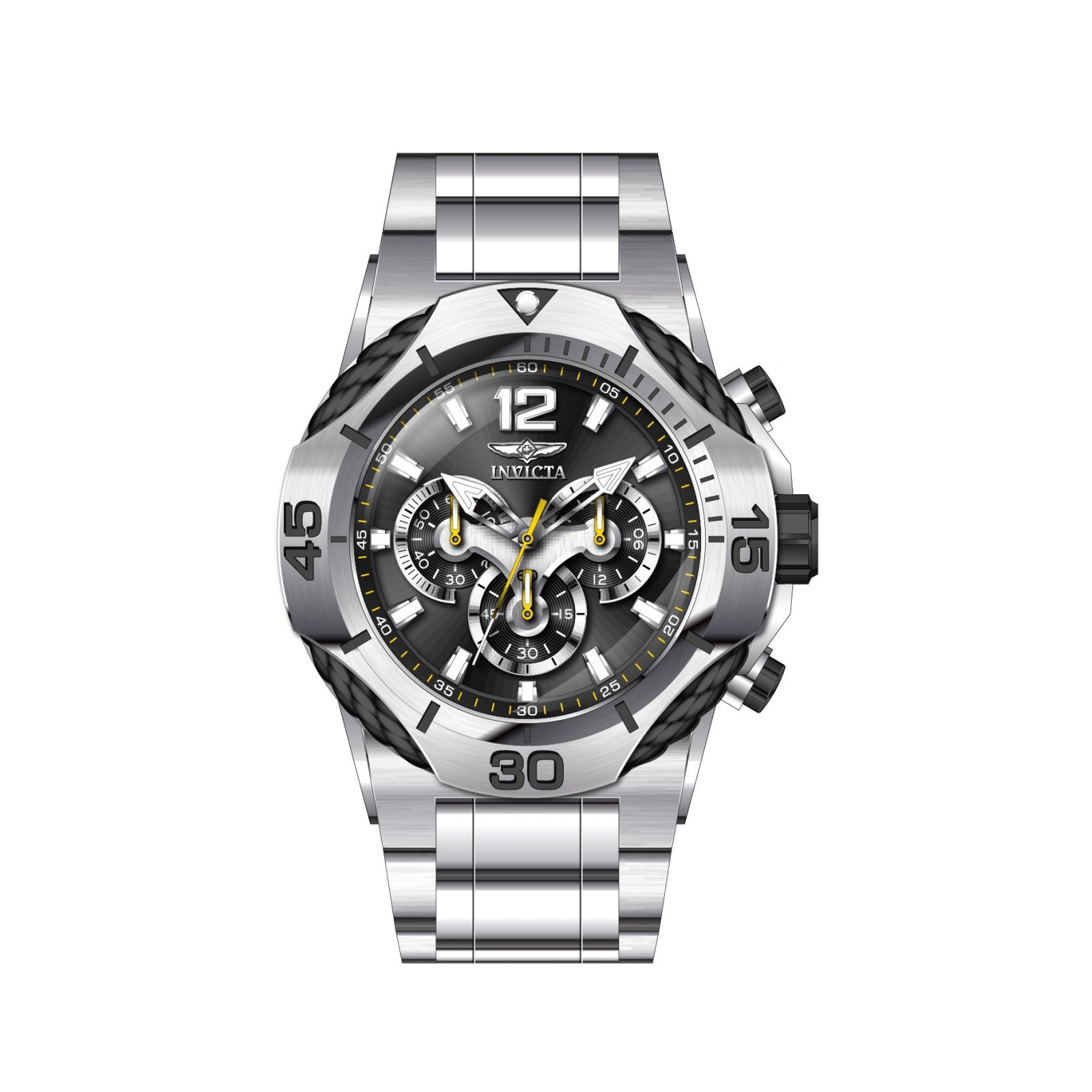 RELOJ  PARA HOMBRE INVICTA BOLT 31161 - PLATEADO