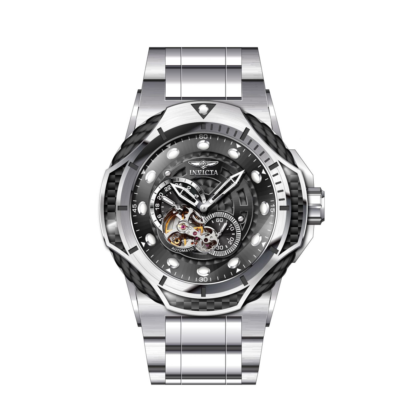 RELOJ  PARA HOMBRE INVICTA BOLT 31173 - ACERO