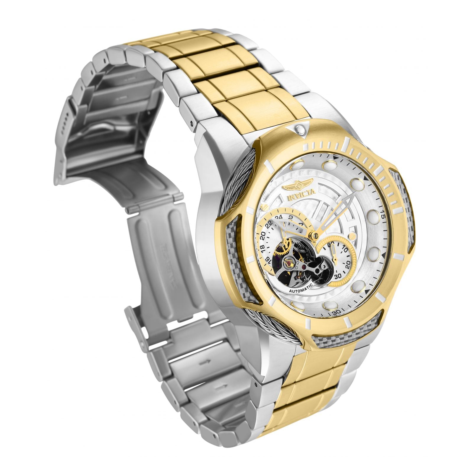 RELOJ  PARA HOMBRE INVICTA BOLT 31175 - ACERO, ORO
