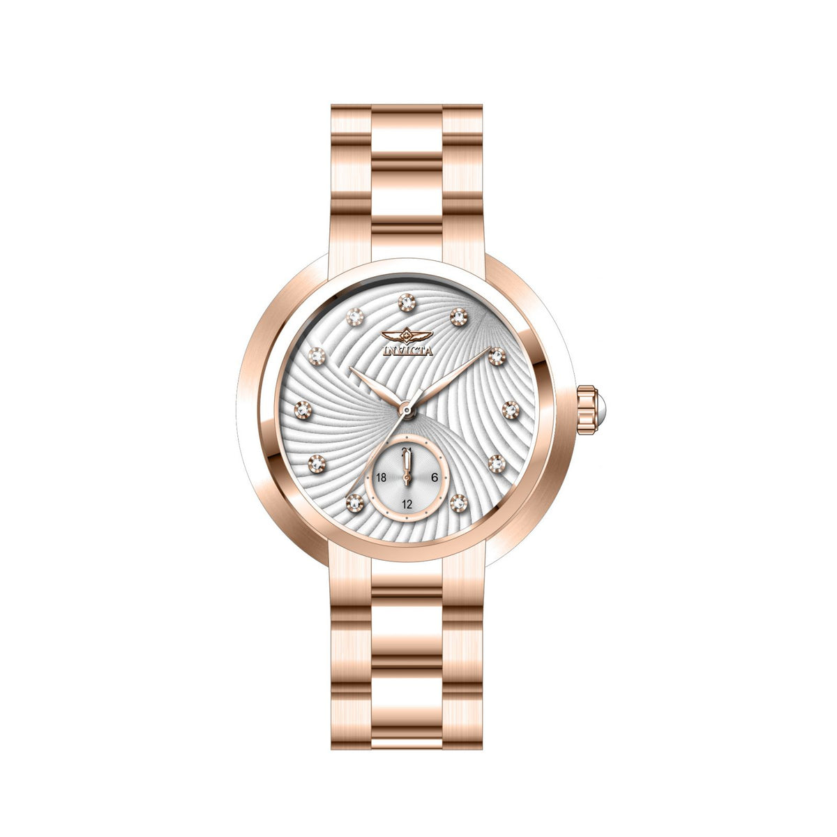 RELOJ  PARA MUJER INVICTA ANGEL 31196 - ORO ROSA