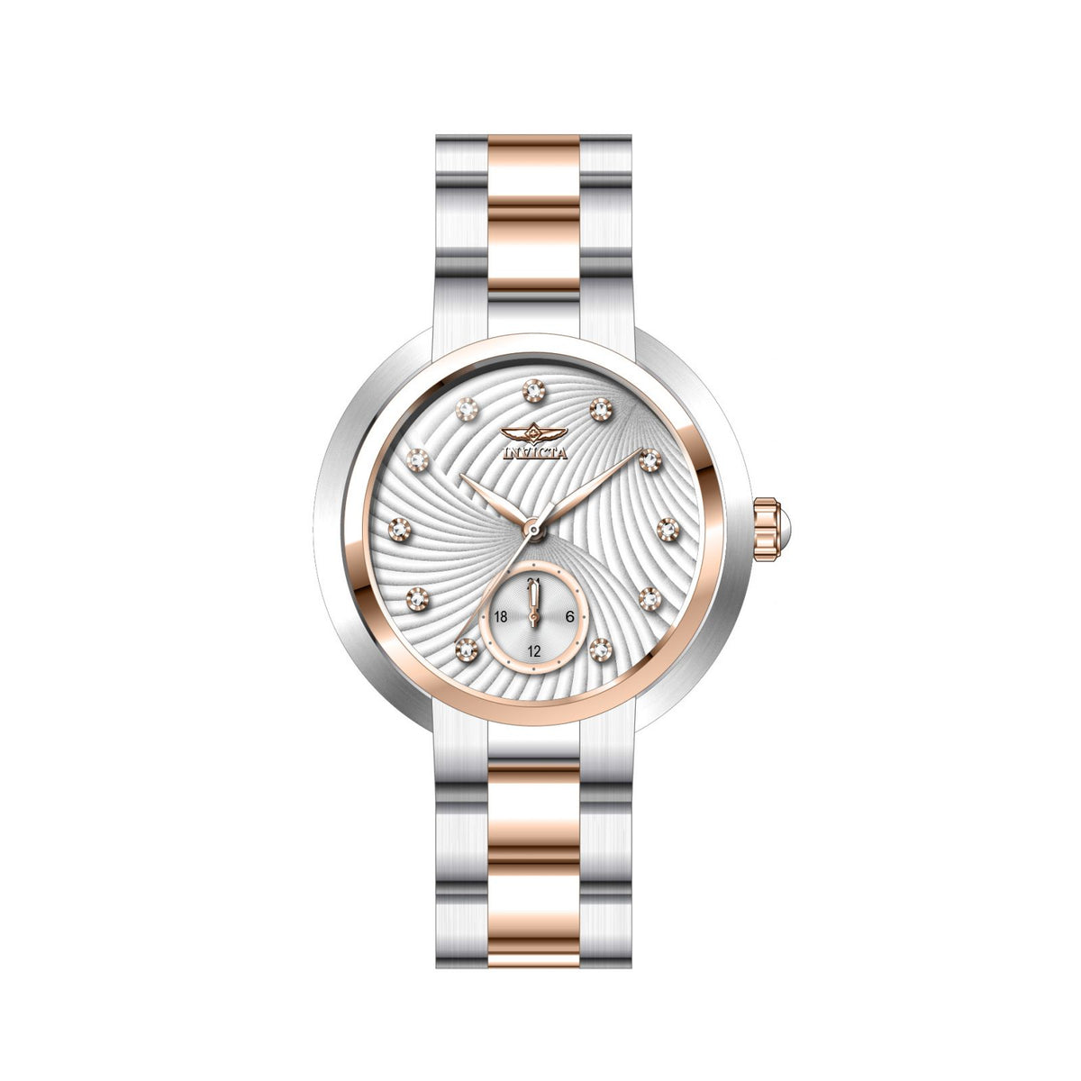 RELOJ  PARA MUJER INVICTA ANGEL 31198 - ACERO, ORO ROSA