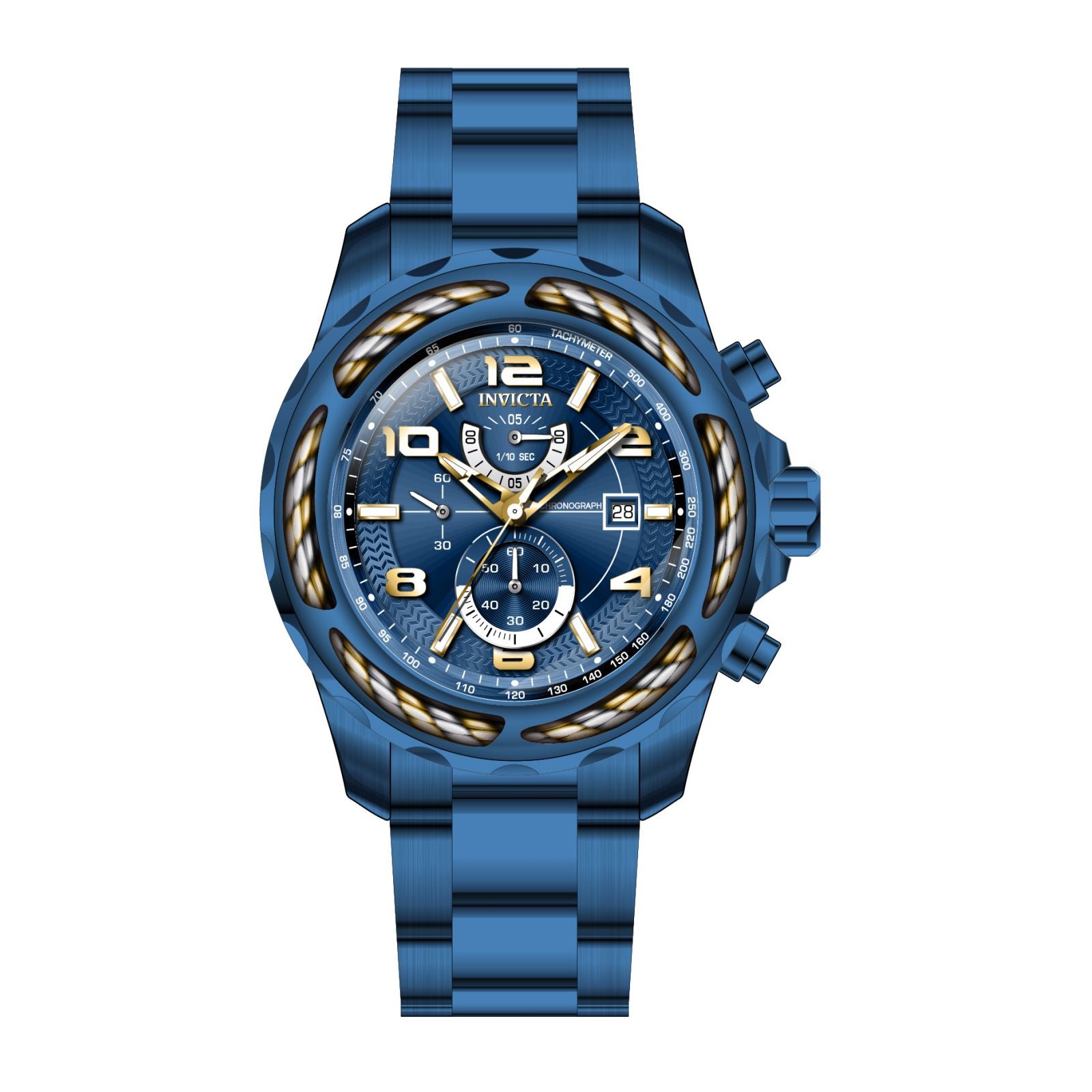 RELOJ  PARA HOMBRE INVICTA BOLT 31232 - AZUL