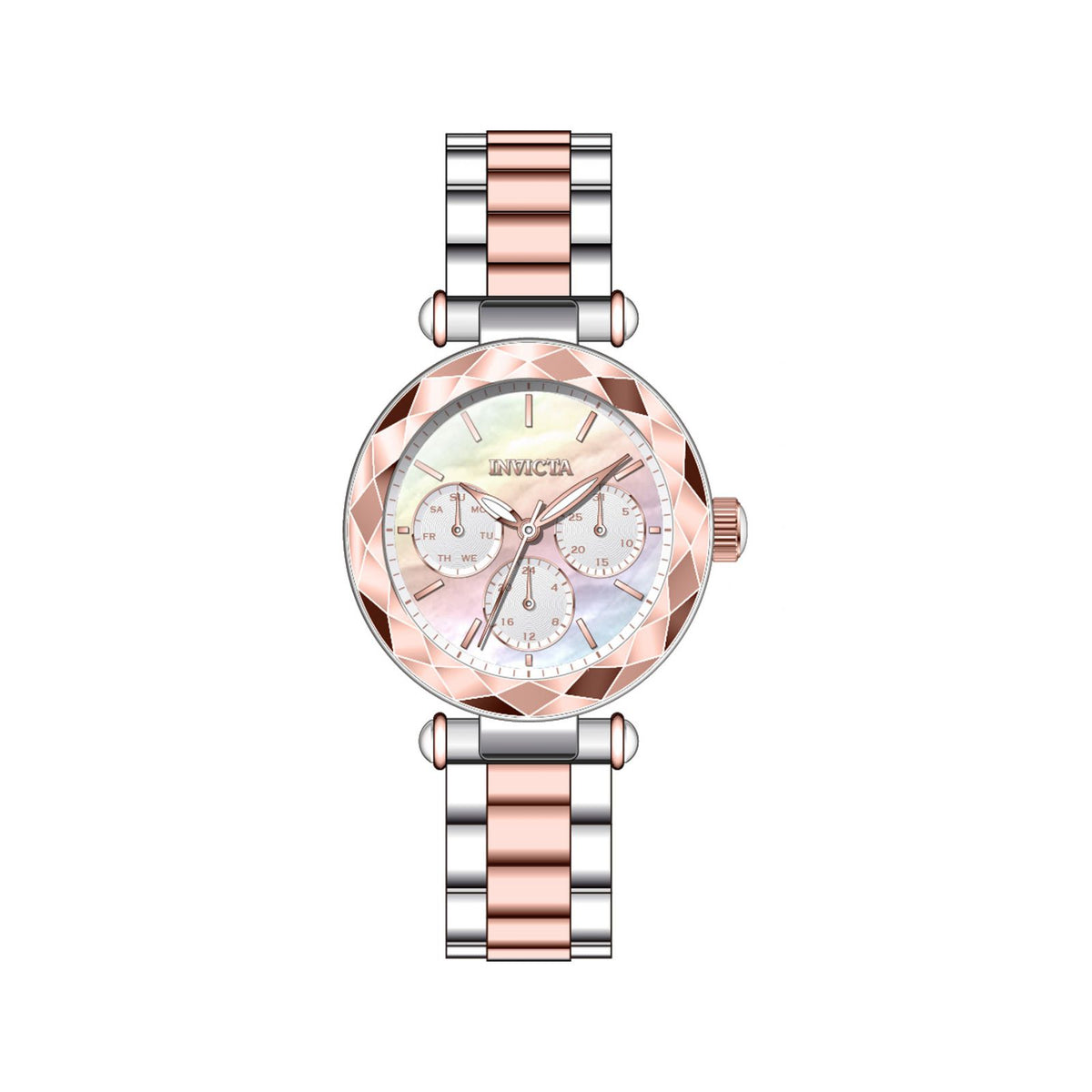 RELOJ  PARA MUJER INVICTA ANGEL 31304 - ACERO, ORO ROSA