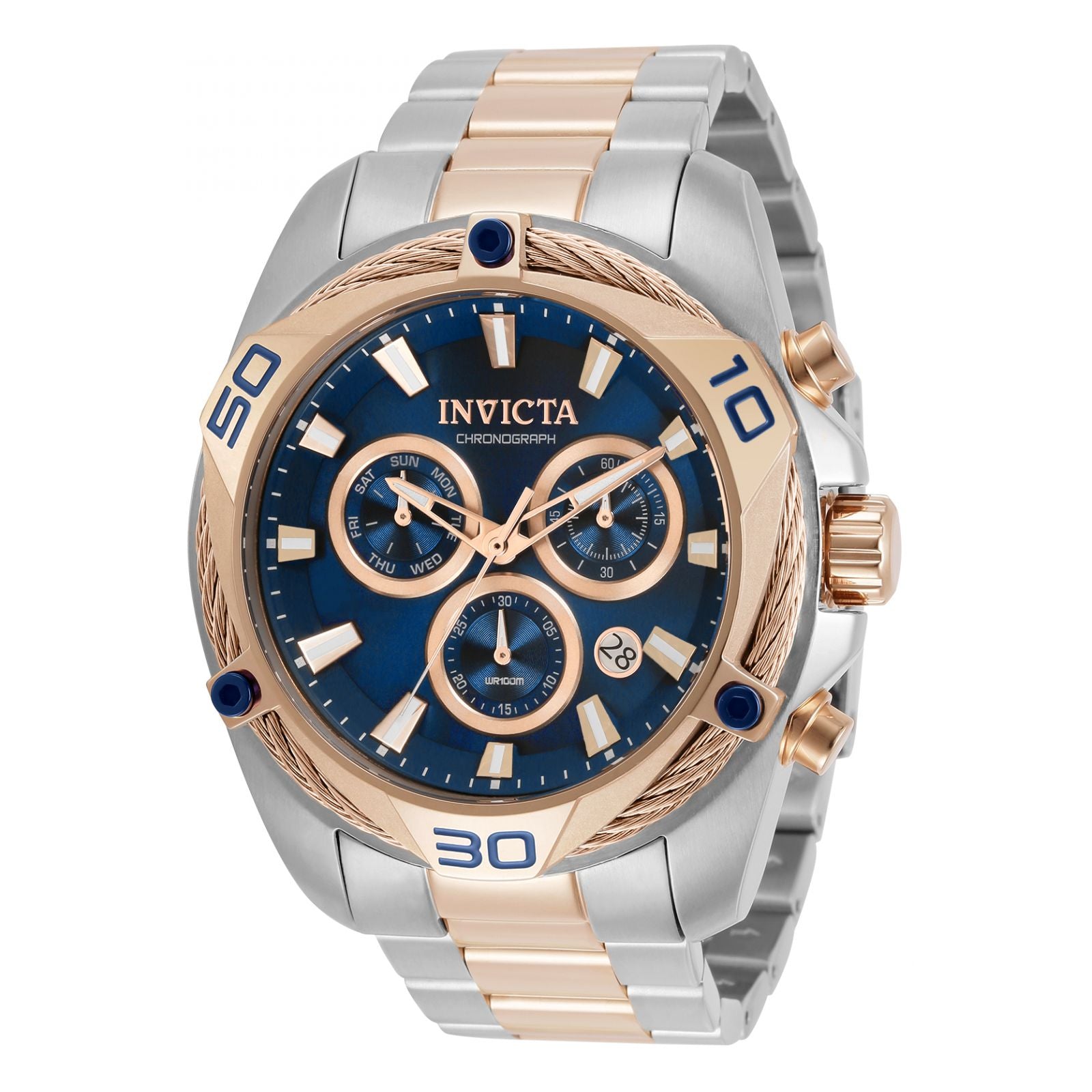 RELOJ  PARA HOMBRE INVICTA BOLT 31323 - ACERO, ORO ROSA