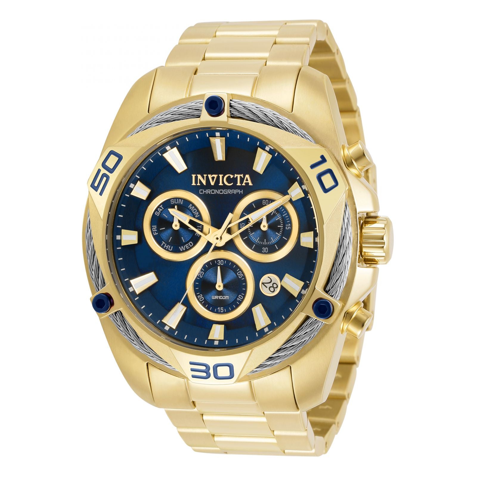 RELOJ  PARA HOMBRE INVICTA BOLT 31327 - ORO