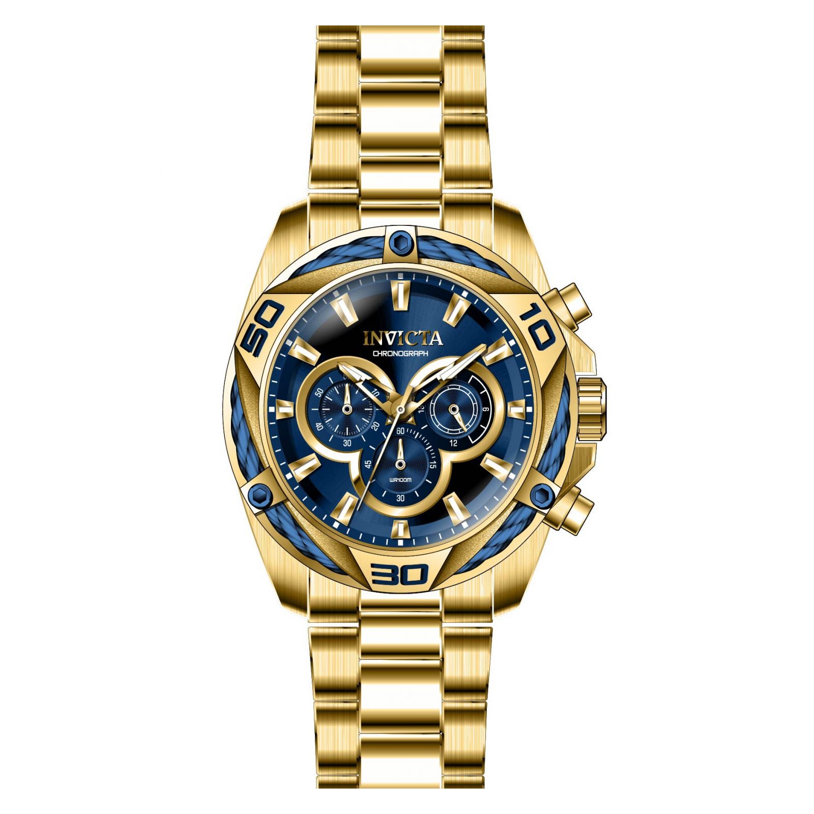 RELOJ  PARA HOMBRE INVICTA BOLT 31327 - ORO