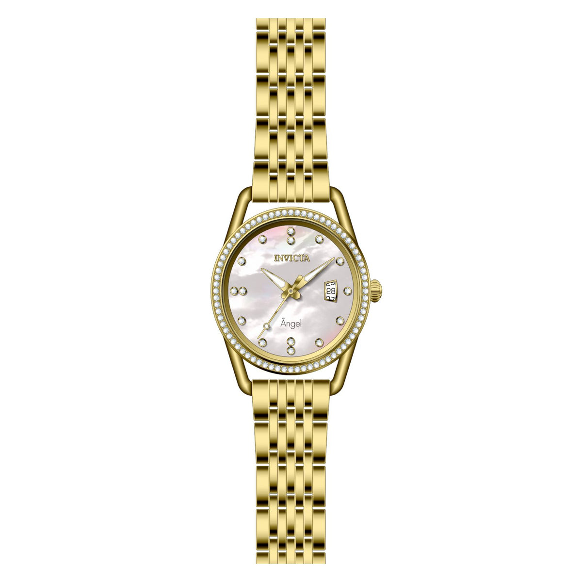 RELOJ  PARA MUJER INVICTA ANGEL 31352 - DORADO
