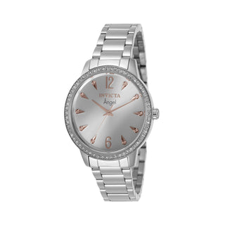 RELOJ  PARA MUJER INVICTA ANGEL 31366 - PLATEADO