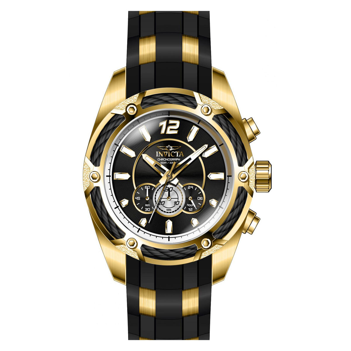 RELOJ DEPORTIVO PARA HOMBRE INVICTA BOLT 31446 - NEGRO