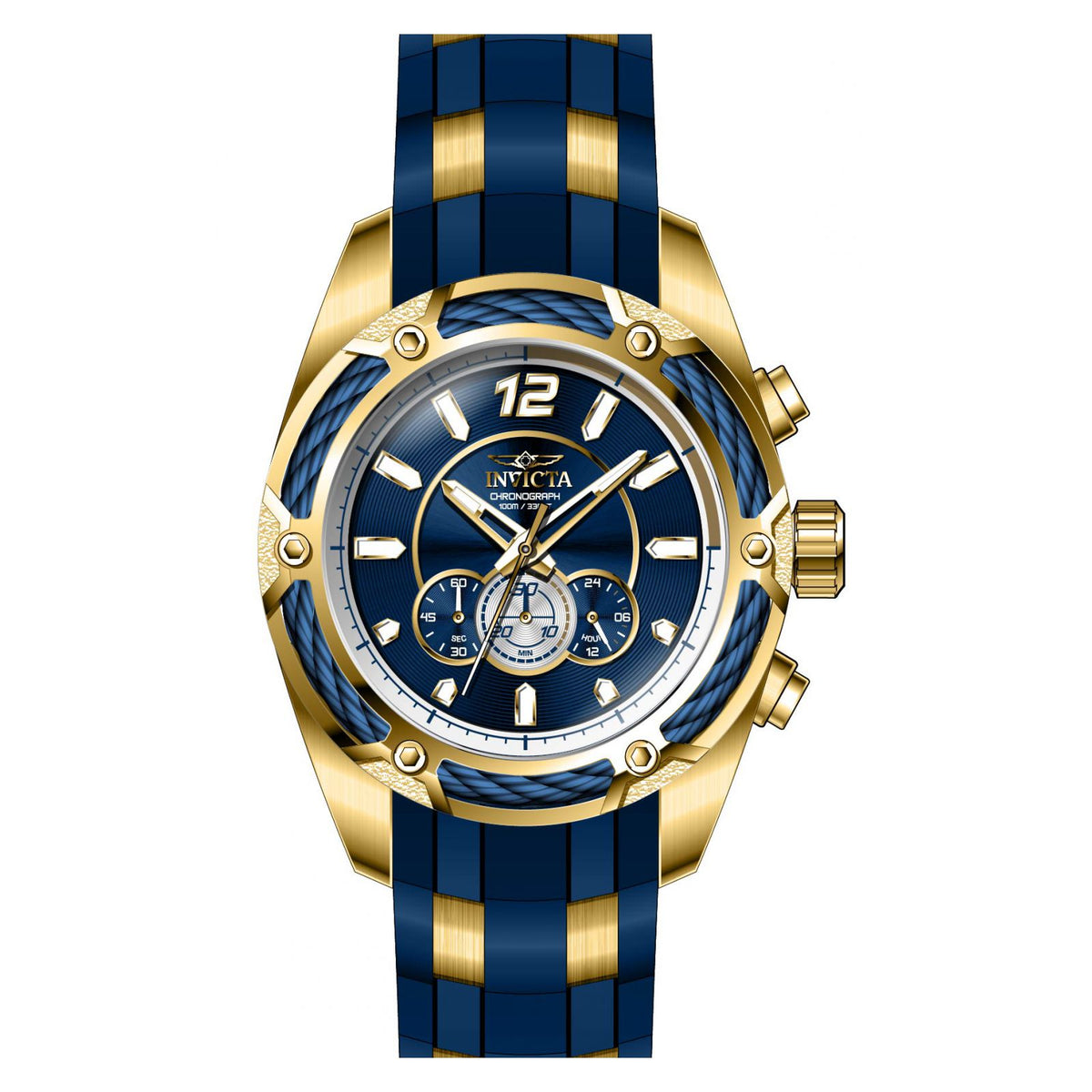 RELOJ DEPORTIVO PARA HOMBRE INVICTA BOLT 31460 - AZUL