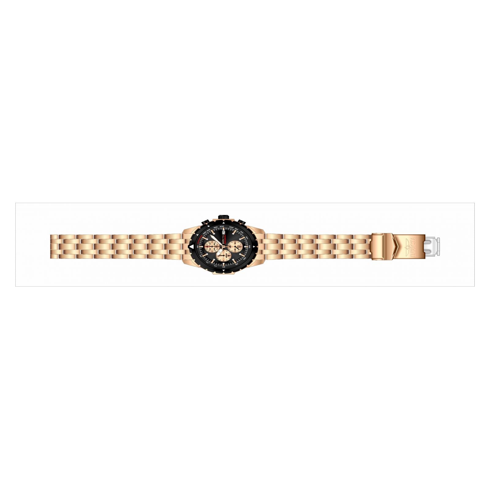 RELOJ  PARA HOMBRE INVICTA AVIATOR 31497 - ORO ROSA
