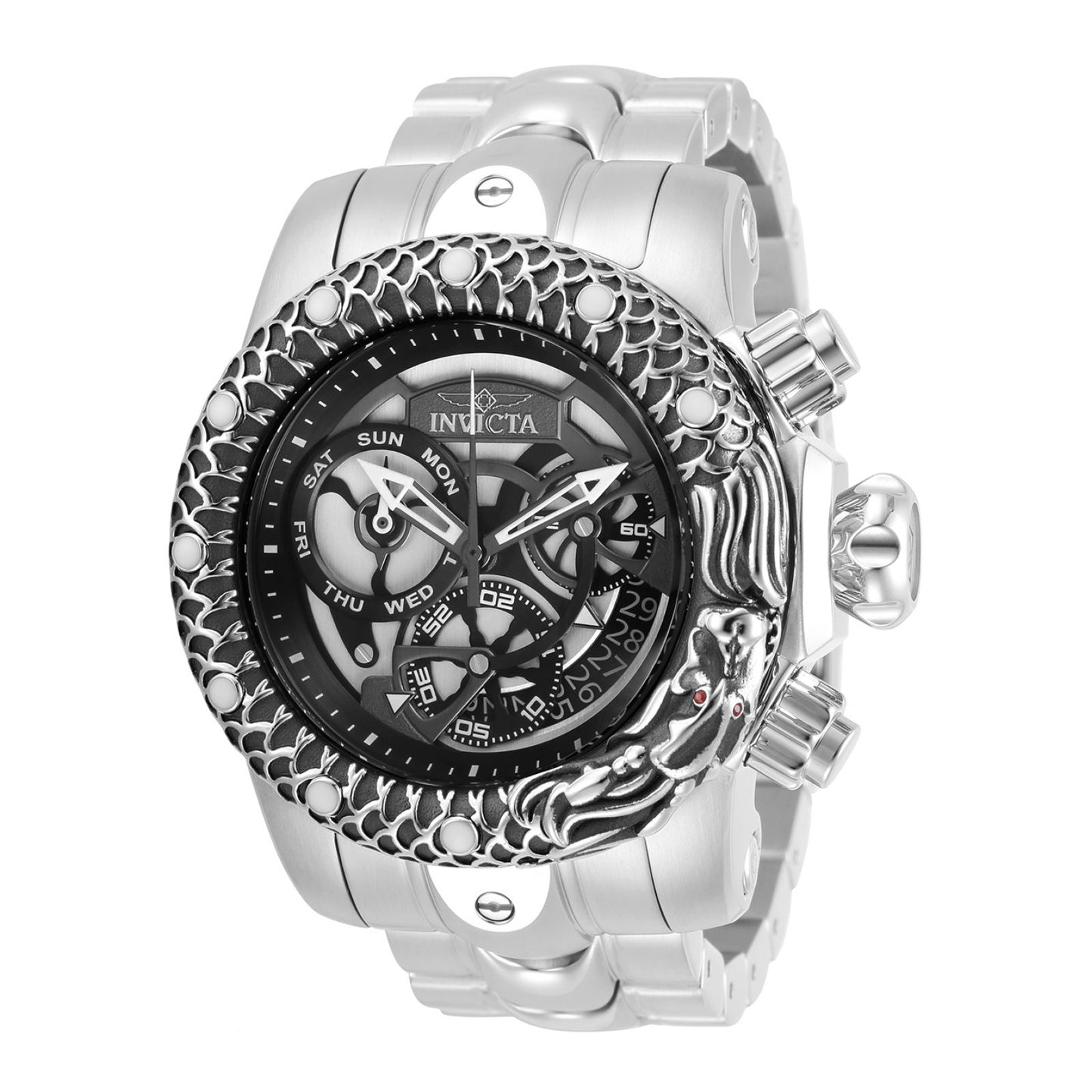 RELOJ  PARA HOMBRE INVICTA VENOM 31498 - PLATEADO