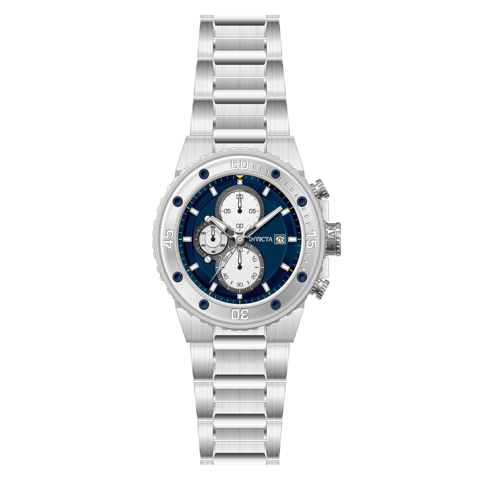 RELOJ  PARA HOMBRE INVICTA PRO DIVER 31512 - PLATEADO