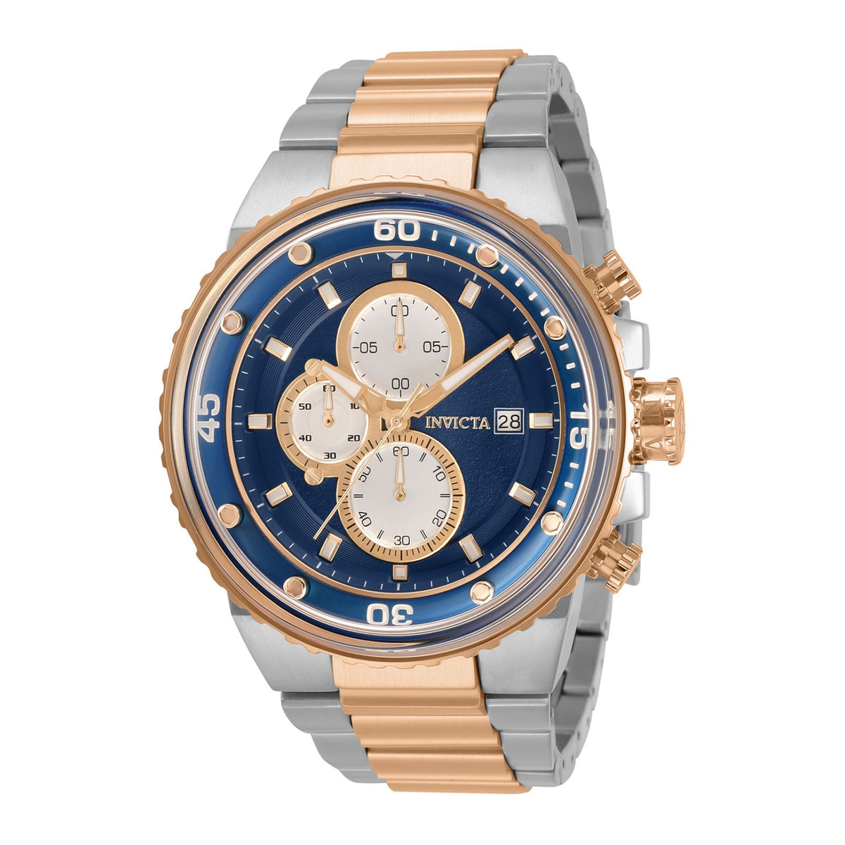 RELOJ  PARA HOMBRE INVICTA PRO DIVER 31523 - ACERO, ORO ROSA