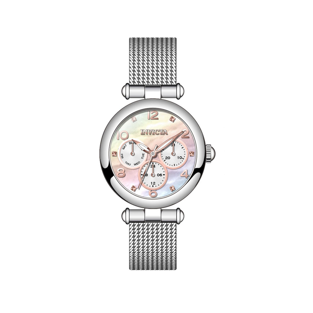 RELOJ  PARA MUJER INVICTA ANGEL 31524 - ACERO