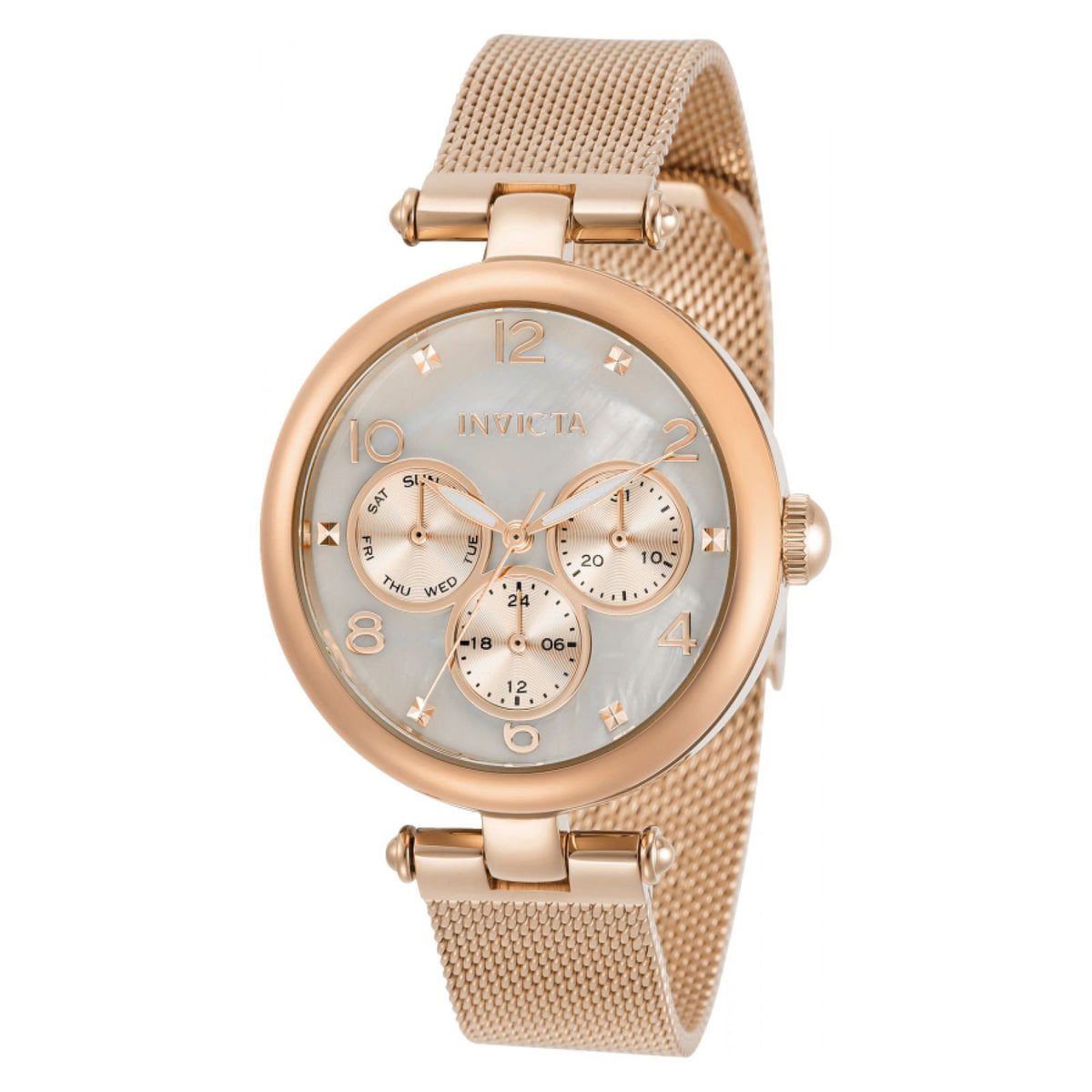 RELOJ  PARA MUJER INVICTA ANGEL 31528 - ORO ROSA