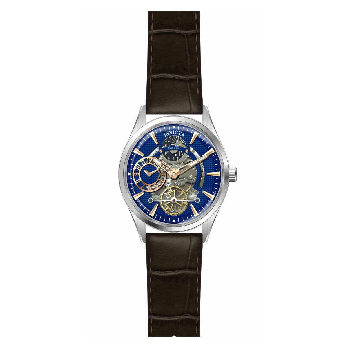 RELOJ CLÁSICO PARA HOMBRE INVICTA OBJET D ART 30441 - MARRÓN
