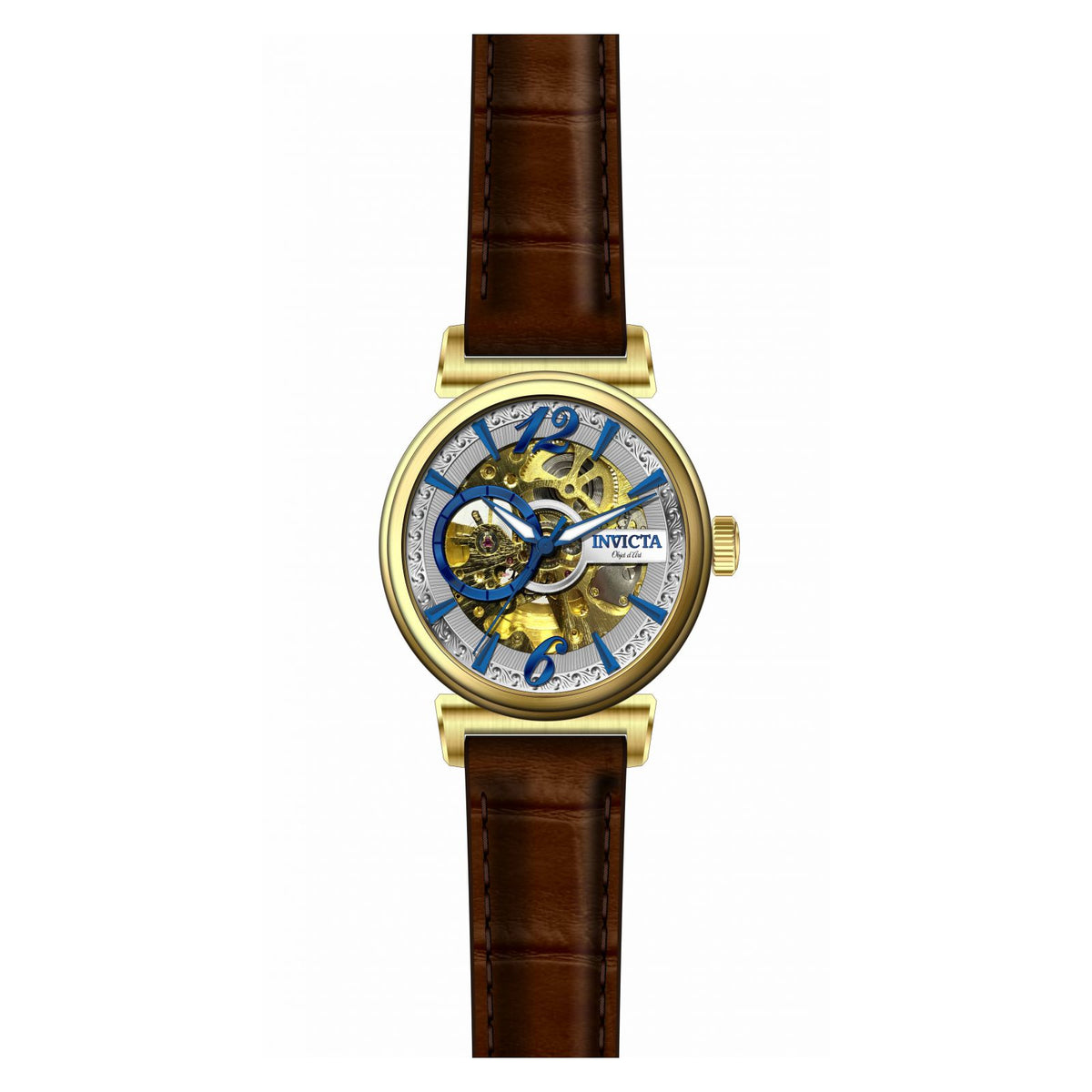 RELOJ CLÁSICO PARA HOMBRE INVICTA OBJET D ART 30462 - MARRÓN