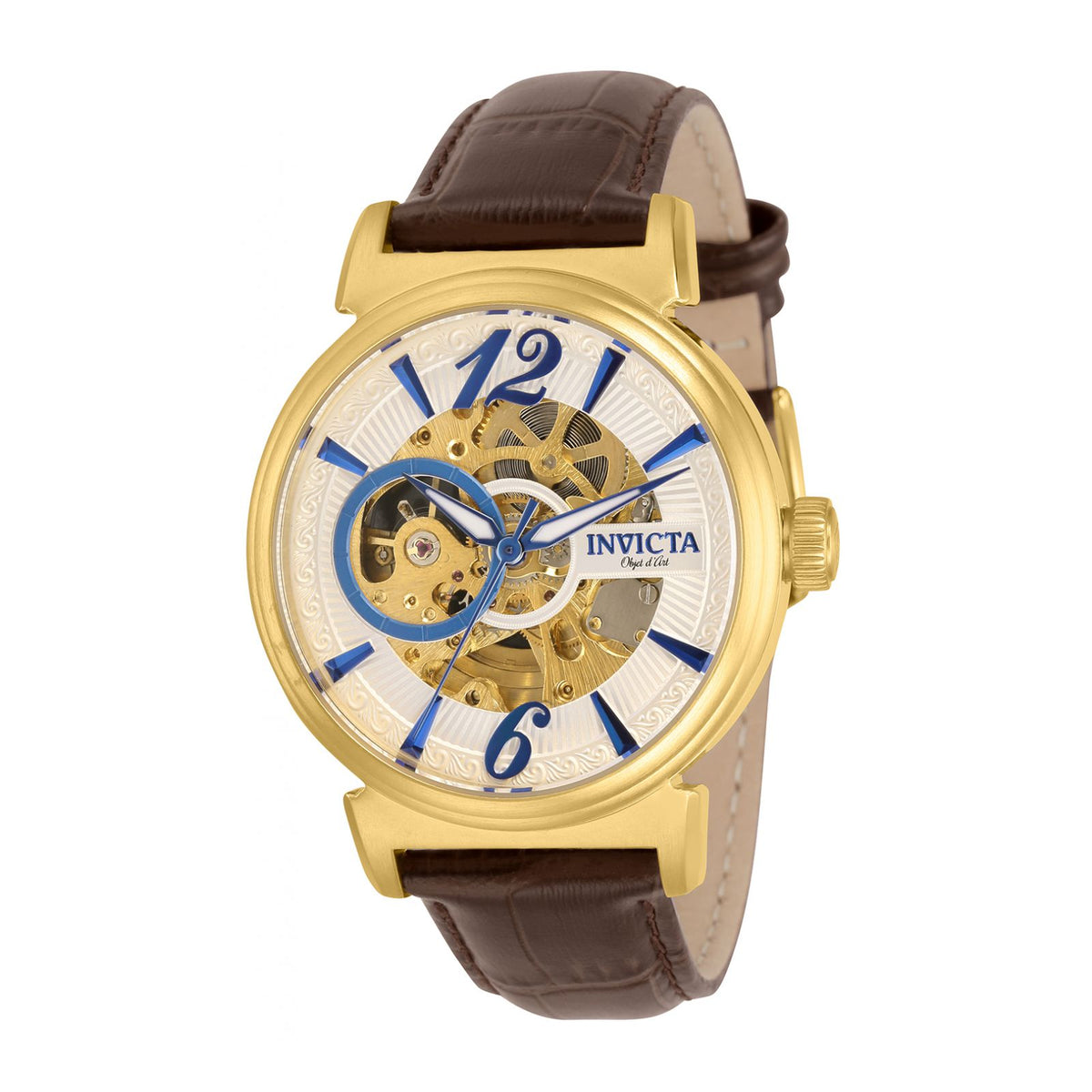 RELOJ CLÁSICO PARA HOMBRE INVICTA OBJET D ART 30462 - MARRÓN