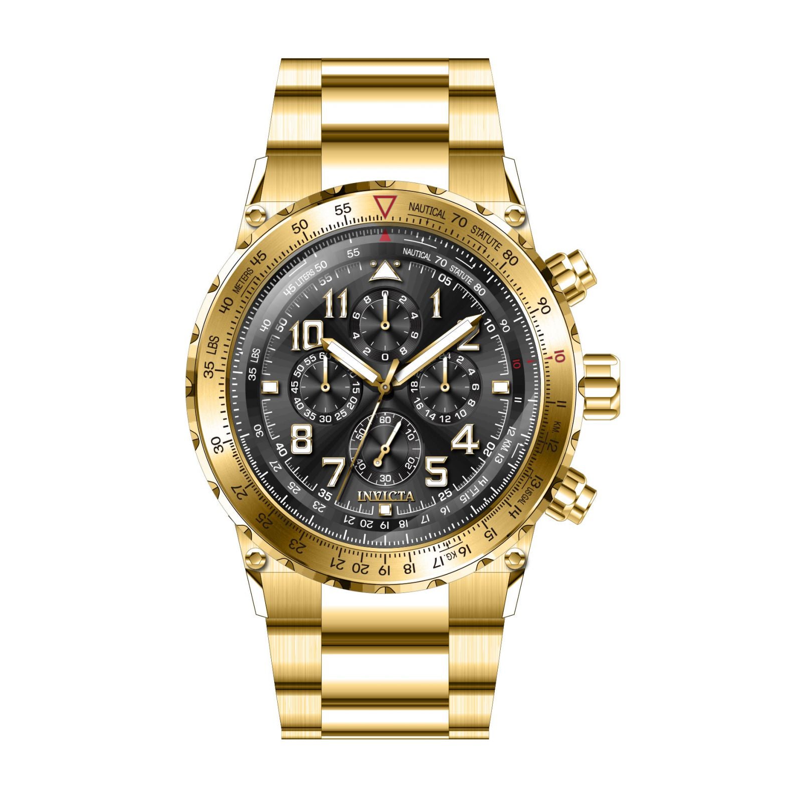 RELOJ  PARA HOMBRE INVICTA AVIATOR 31560 - NEGRO