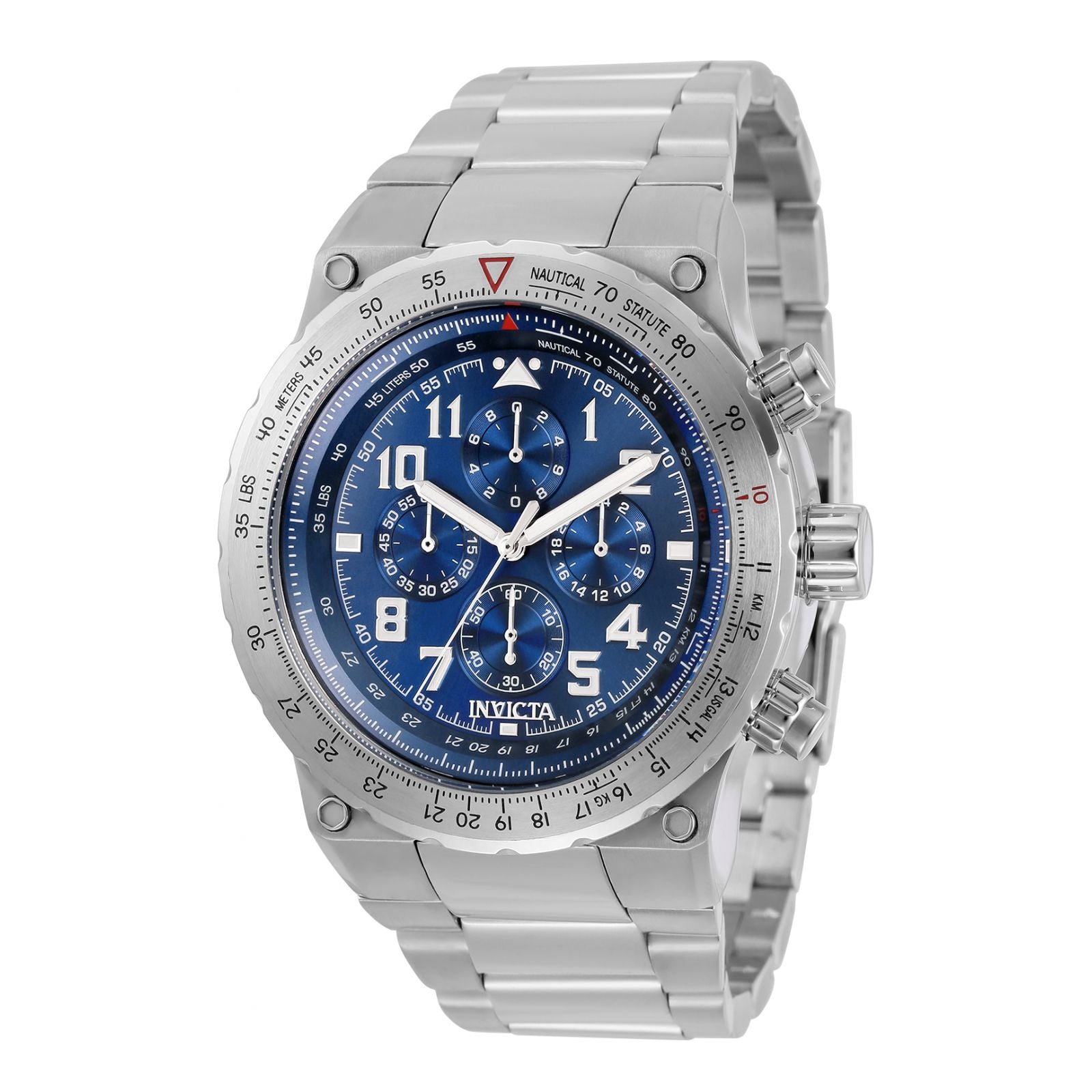 RELOJ  PARA HOMBRE INVICTA AVIATOR 31586 - PLATEADO