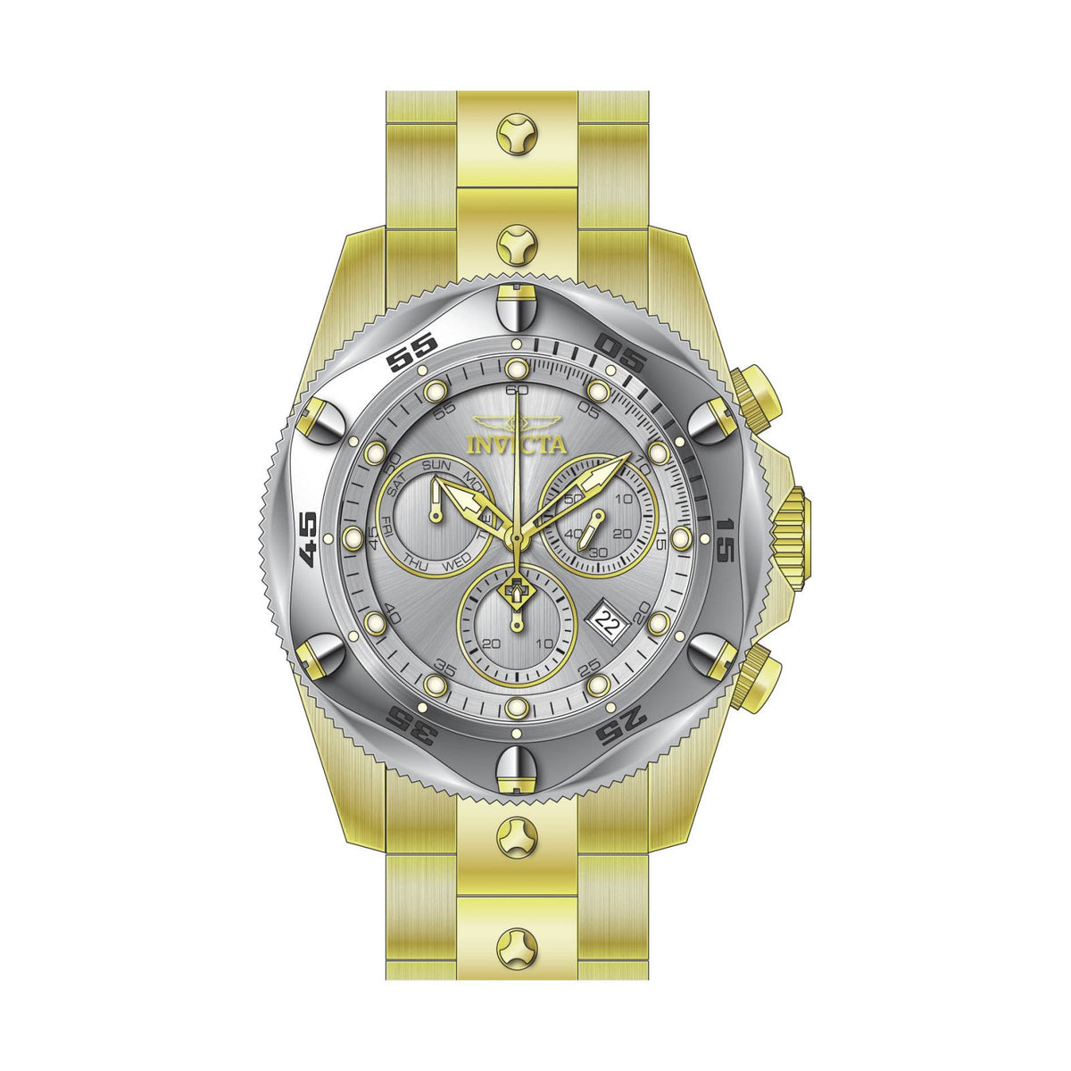 RELOJ  PARA HOMBRE INVICTA PRO DIVER 31610 - DORADO