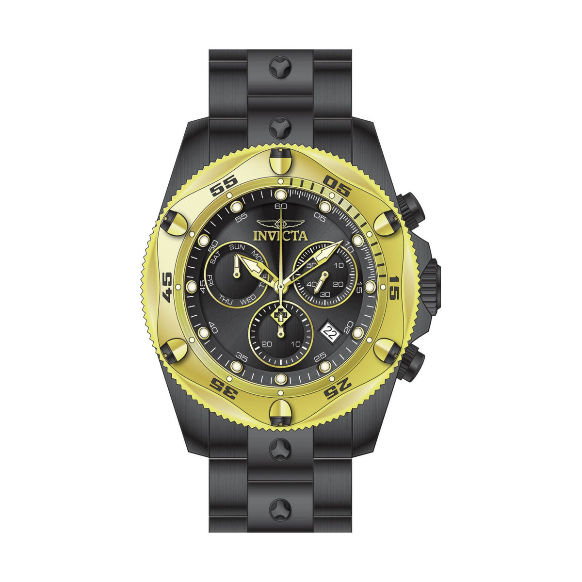 RELOJ  PARA HOMBRE INVICTA PRO DIVER 31612 - NEGRO