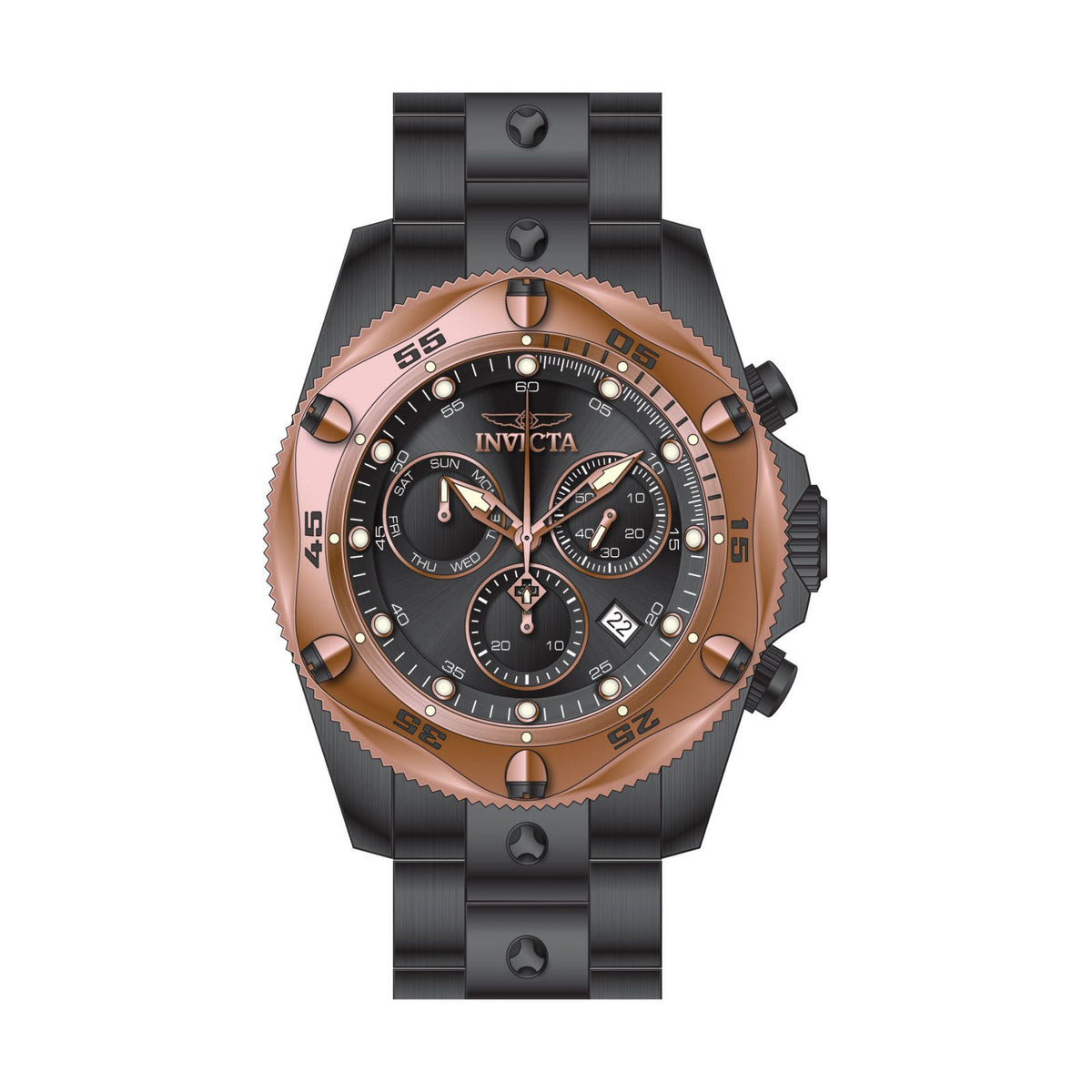 RELOJ  PARA HOMBRE INVICTA PRO DIVER 31613 - NEGRO