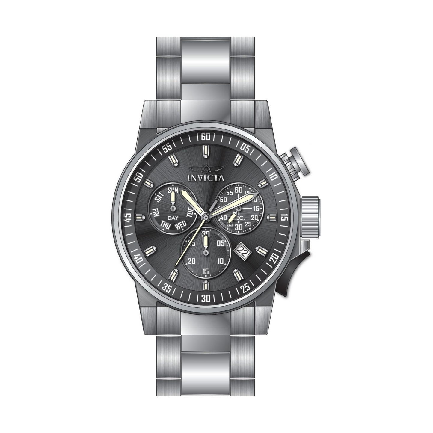 RELOJ  PARA HOMBRE INVICTA I-FORCE 31632 - ACERO