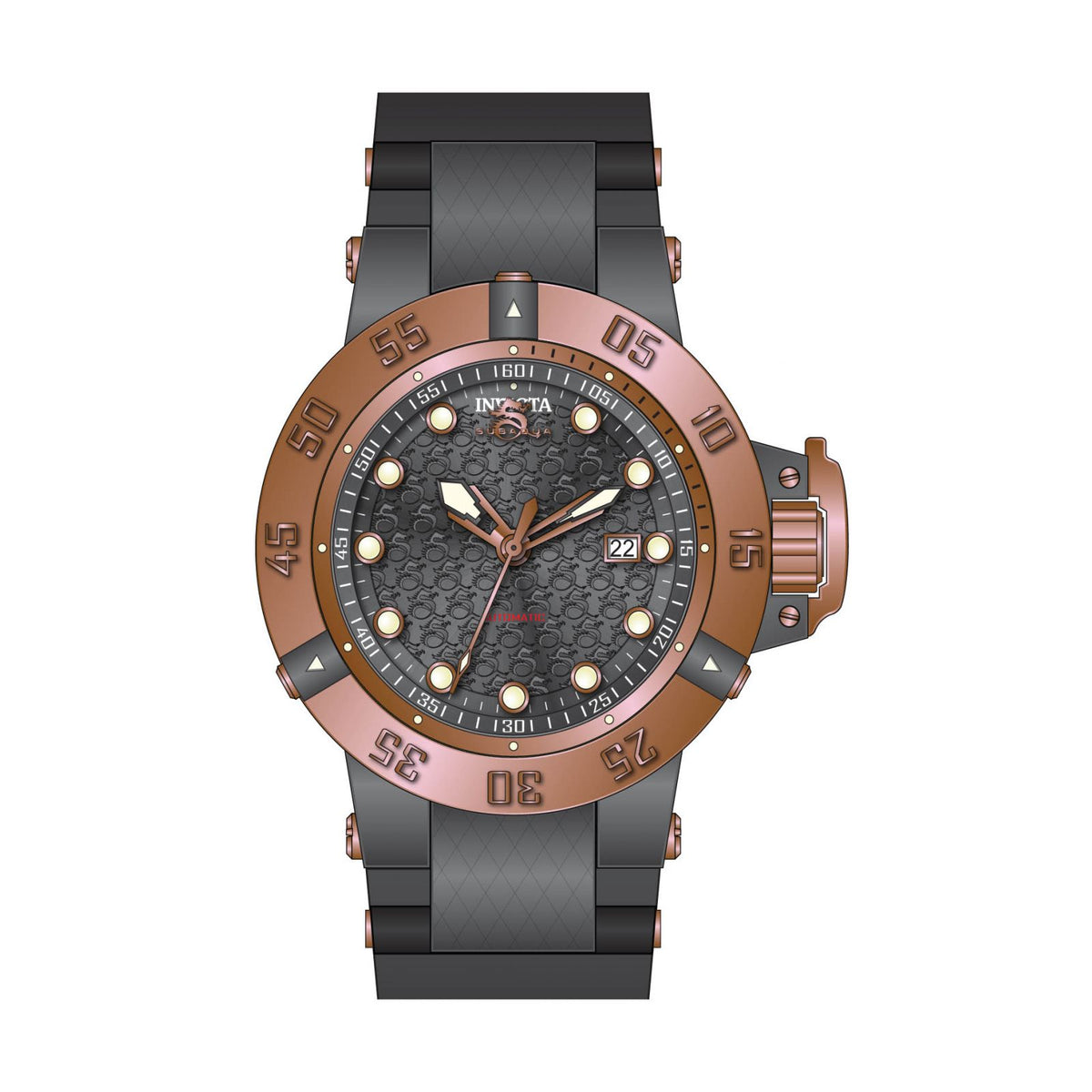 RELOJ DEPORTIVO PARA HOMBRE INVICTA SUBAQUA 31725 - NEGRO