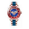 RELOJ MUJER MARAVILLA PARA MUJER INVICTA DC COMICS 31729 - AZUL, ROJO, ROSA ORO