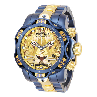RELOJ  PARA HOMBRE INVICTA RESERVE 31776 - ORO, AZUL OSCURO