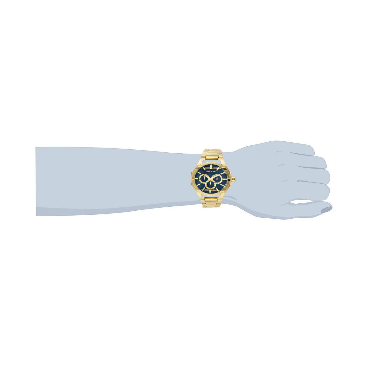 RELOJ  PARA HOMBRE INVICTA BOLT 31830 - DORADO