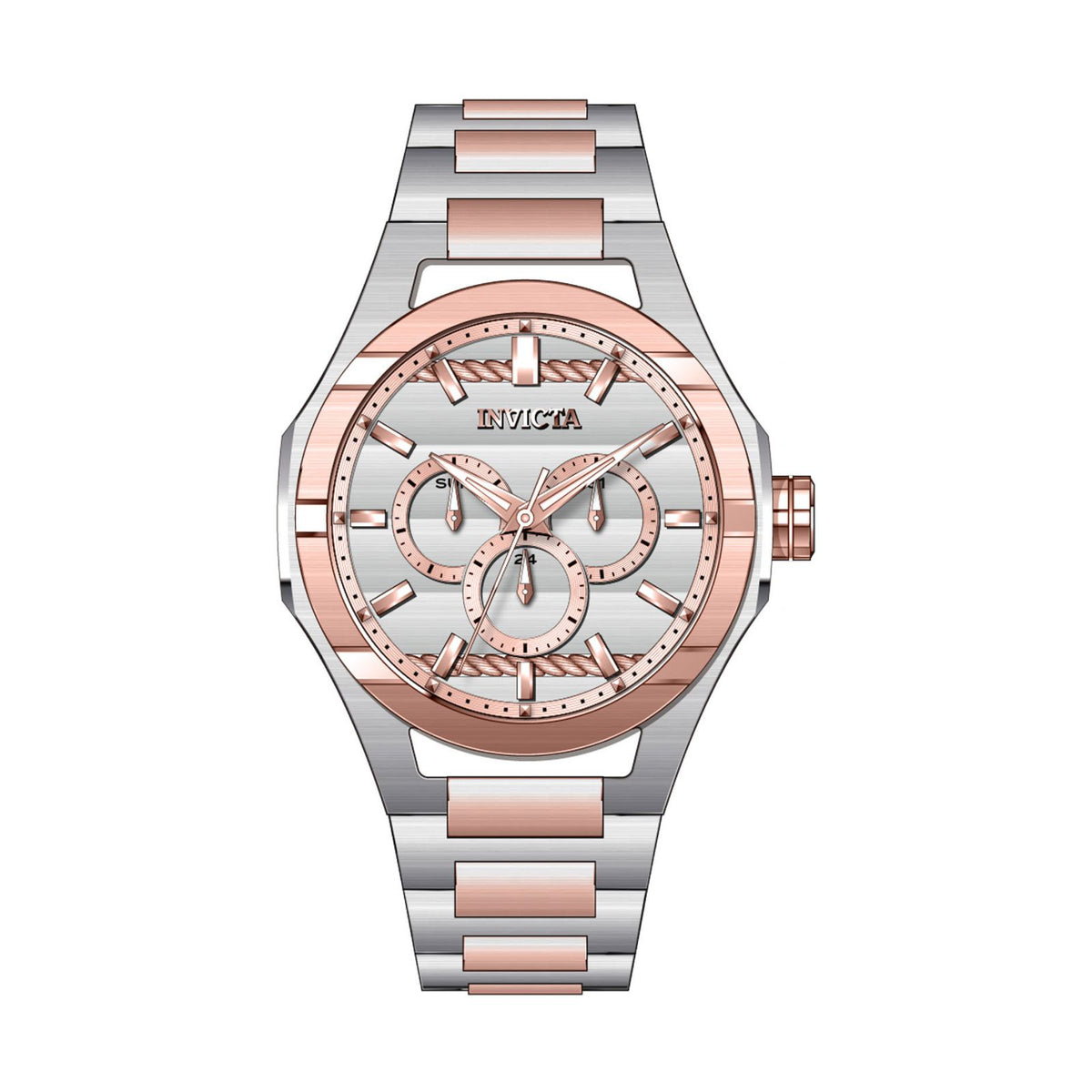 RELOJ  PARA HOMBRE INVICTA BOLT 31833 - ACERO, ORO ROSA