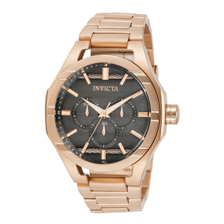 RELOJ  PARA HOMBRE INVICTA BOLT 31834 - ROSA ORO, CARBÓN