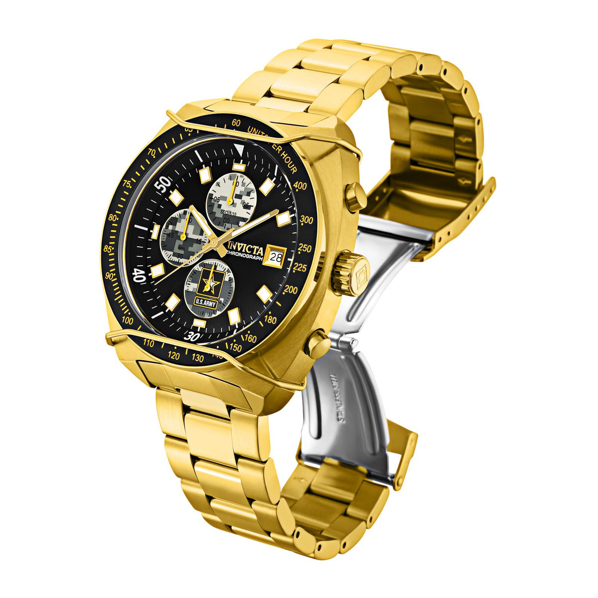 RELOJ  PARA HOMBRE INVICTA U.S. ARMY 31841 - ORO