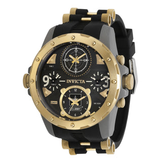 RELOJ  PARA HOMBRE INVICTA U.S. ARMY 31968 - ORO NEGRO