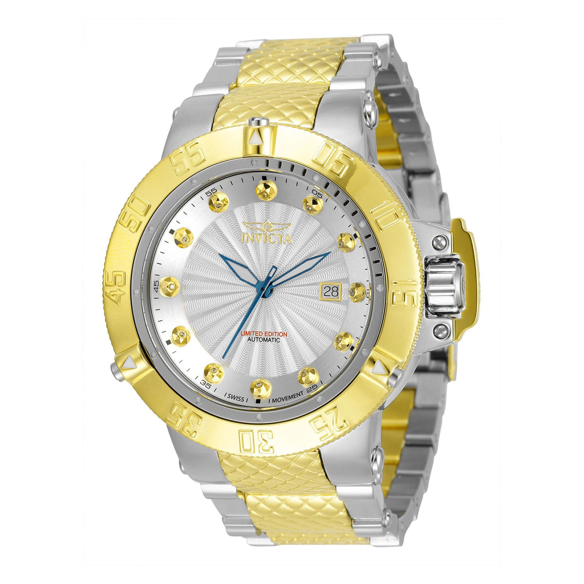 RELOJ  PARA HOMBRE INVICTA SUBAQUA 31974 - ACERO, ORO