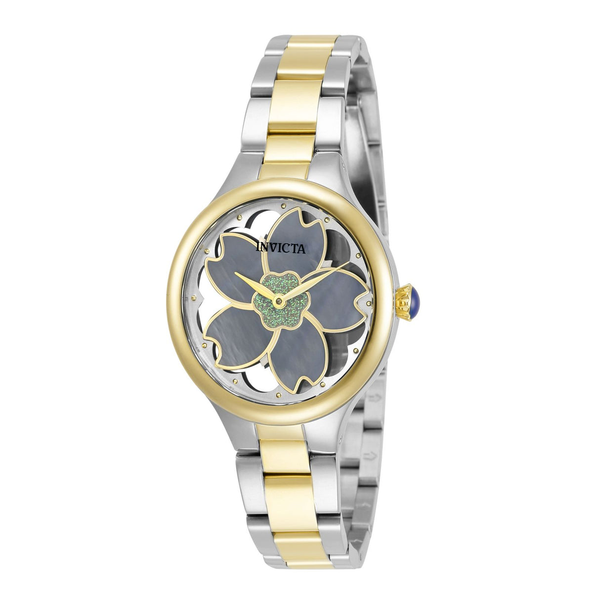 RELOJ  PARA MUJER INVICTA WILDFLOWER 32086 - ORO PLATEADO